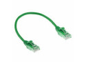 ACT Groene 5 meter LSZH U/UTP CAT6 datacenter slimline patchkabel snagless met RJ45 connectoren