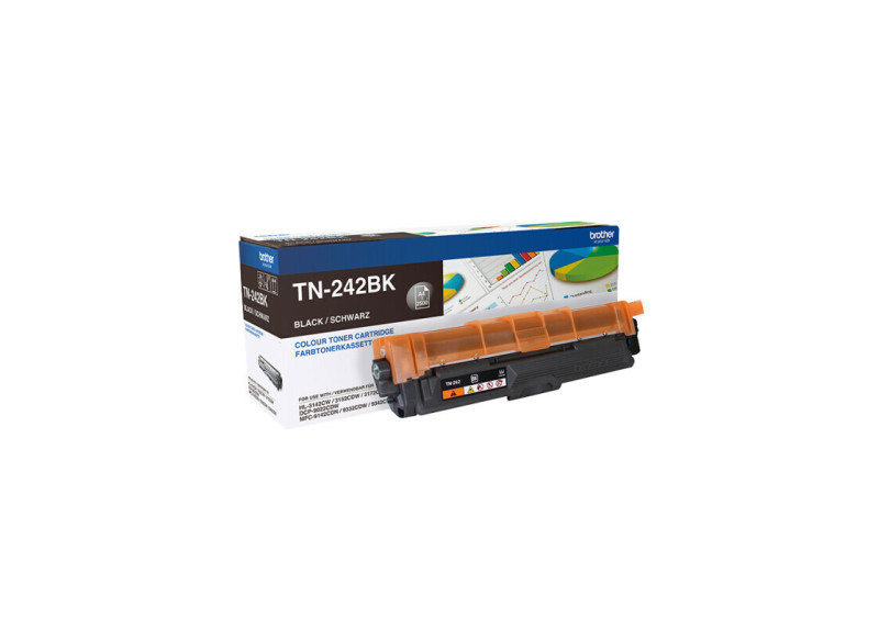 Brother TN-247BK Zwart 3.000 pagina`s (100% Comp. Chip) Brother TN-247BK Zwart 3.000 pagina`s (100% Comp. Chip)