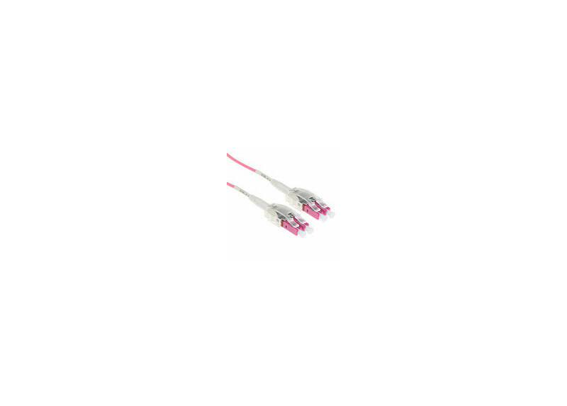 ACT 2 meter Multimode 50/125 OM4 Polarity Twist patchkabel met LC connectoren ACT 2 meter Multimode 50/125 OM4 Polarity Twist patchkabel met LC connectoren