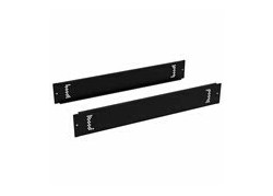 Minkels Sokkelplinten met borstelstrip, 80cm breed, 10 cm hoog, zwart