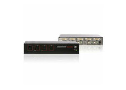 Adder Secure KVM Switch with USB, DVI EAL4+ and EAL2+ Accredited 4 poorts