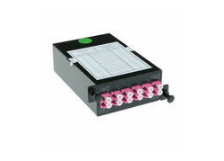 ACT Fanout cassette 12 fibers MTP®-MPO Low Loss OM4