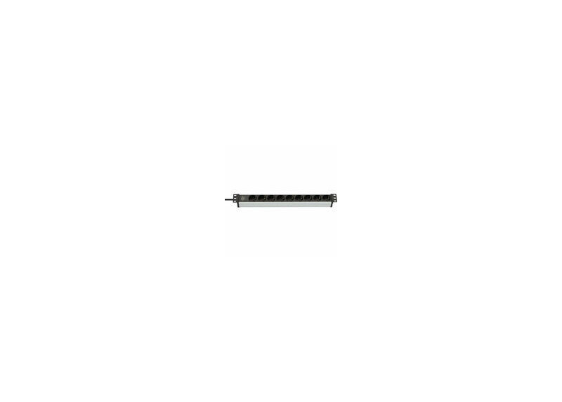 Brennenstuhl Alu-Line 19" PDU 16A met 9x Type F stopcontacten Brennenstuhl Alu-Line 19" PDU 16A met 9x Type F stopcontacten
