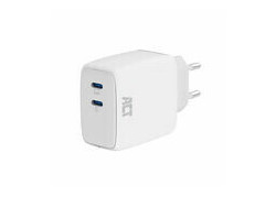 ACT USB-C Lader 65W 2-poorts met Power Delivery PPS en GaNFast