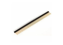 MPE-Garry 2 polige PCB contactstrip met 2,54 mm rastermet 2,54 mm raster