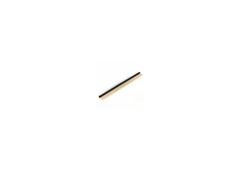 MPE-Garry 2 polige PCB contactstrip met 2,54 mm rastermet 2,54 mm raster
