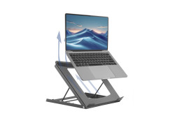 ACT Laptopstandaard, inklapbaar, hoogte verstelbaar in 5 standen