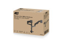 ACT Monitorarm office premium, gasveer, paalbevestiging, 2 monitoren