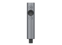 Logitech Spotlight Draadloze presenter Bluetooth/RF Grijs