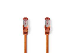 Nedis CCGP85221OG10 netwerkkabel Oranje 1 m Cat6 SF/UTP (S-FTP)