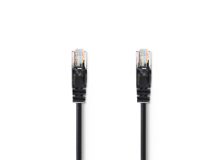 Nedis CCGP85100BK50 netwerkkabel Zwart 5 m Cat5e U/UTP (UTP)