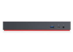 Lenovo 40AN0135EU notebook dock & poortreplicator Bedraad Thunderbolt 3 Zwart, Rood
