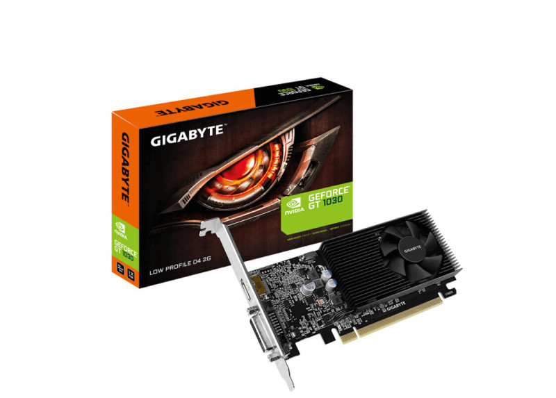 Gigabyte GV-N1030D4-2GL videokaart NVIDIA GeForce GT 1030 2 GB GDDR4