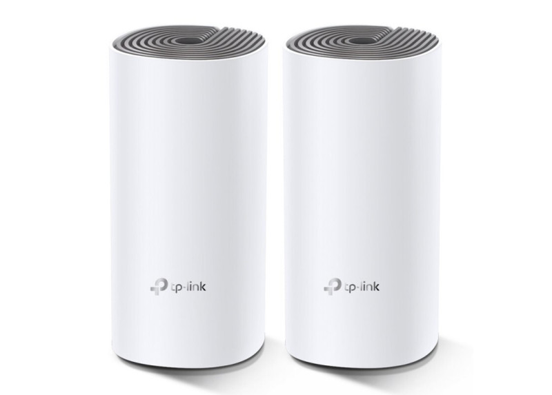 TP-LINK Deco E4 (2-pack) Dual-band (2.4 GHz / 5 GHz) Wi-Fi 5 (802.11ac) Wit, Grijs Intern TP-LINK Deco E4 (2-pack) Dual-band (2.4 GHz / 5 GHz) Wi-Fi 5 (802.11ac) Wit, Grijs Intern