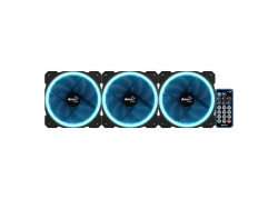 Aerocool Orbit RC 3x120MM RGB/GAMING +Remote 14.1dB/ RGB
