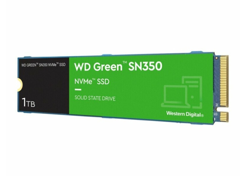 Western Digital SN350 QLC 1TB NVMe SSD M.2 - 3.200MB/s