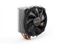 be quiet! SHADOW ROCK SLIM 2 Processor Koeler 13,5 cm Aluminium, Zwart, Koper 1 stuk(s)