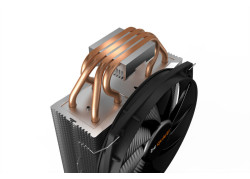 be quiet! SHADOW ROCK SLIM 2 Processor Koeler 13,5 cm Aluminium, Zwart, Koper 1 stuk(s)