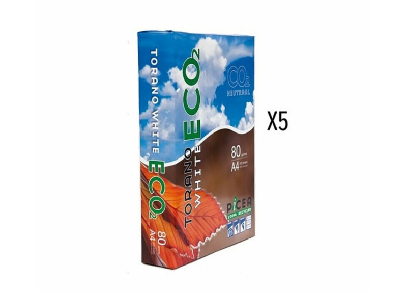 Printpapier A4 Torano White 80grams (5x500 Pack)