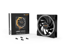 be quiet! Light Wings | 120mm PWM high-speed Computer behuizing Ventilator 12 cm Zwart 1 stuk(s)