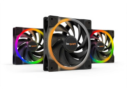 be quiet! Light Wings | 120mm PWM Triple Pack high-speed Computer behuizing Ventilator 12 cm Zwart 3 stuk(s)