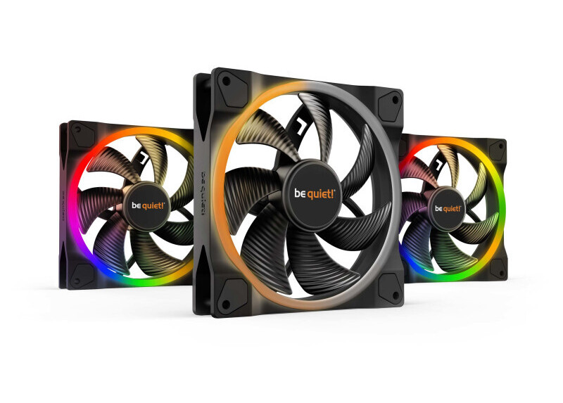 be quiet! Light Wings | 140mm PWM Triple Pack Computer behuizing Ventilator 14 cm Zwart 1 stuk(s)