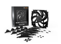 be quiet! SILENT WINGS PRO 4 | 140mm PWM Computer behuizing Ventilator 14 cm Zwart 1 stuk(s)
