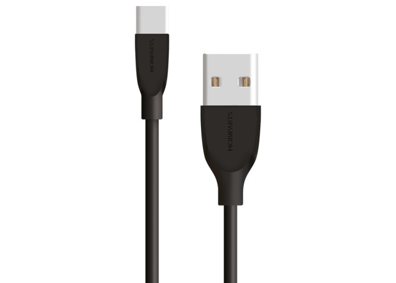 Mobiparts USB-C to USB Cable 2A 1m Black Mobiparts USB-C to USB Cable 2A 1m Black
