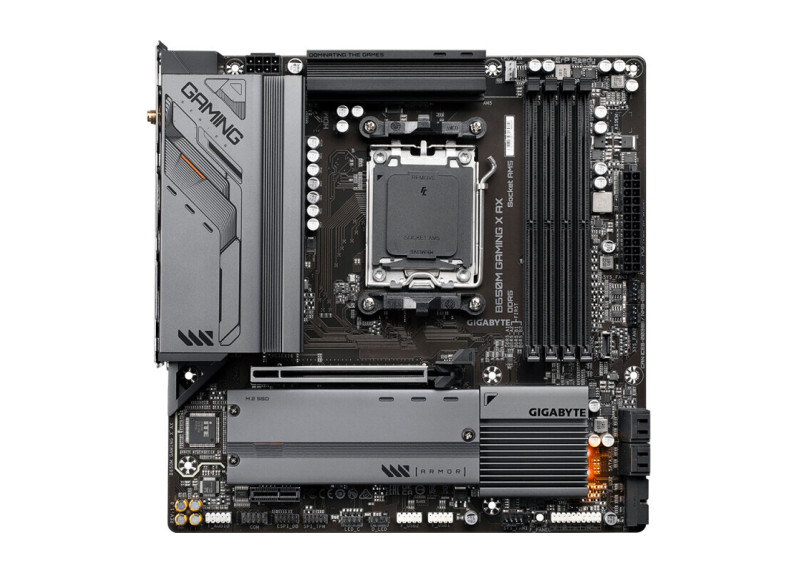 Gigabyte B650M GAMING X AX (rev. 1.x) | Socket AM5 | AMD B650 | 4xDDR5 | Micro-ATX | Moederbord