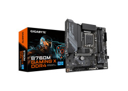 MB Gigabyte B760M GAMING X | Socket LGA 1700 | Intel B760 | 4xDDR4 | Micro-ATX | Moederbord