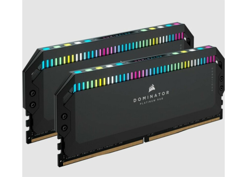 Corsair Dominator Platinum RGB | 32GB 2x16GB DDR5 | 5600MHz | DIMM | CL36 | Geheugenmodule | RAM Corsair Dominator Platinum RGB | 32GB 2x16GB DDR5 | 5600MHz | DIMM | CL36 | Geheugenmodule | RAM