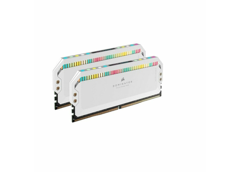 Corsair Dominator Platinum RGB Wit | 32GB 2x16GB DDR5 | 6200MHz | DIMM | CL36 | Geheugenmodule | RAM Corsair Dominator Platinum RGB Wit | 32GB 2x16GB DDR5 | 6200MHz | DIMM | CL36 | Geheugenmodule | RAM