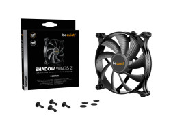 be quiet! Shadow Wings 2 140mm PWM Computer behuizing Ventilator 14 cm Zwart