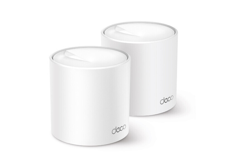 TP-Link Deco X50 (2-pack) Dual-band (2.4 GHz / 5 GHz) Wi-Fi 6 (802.11ax) Wit 3 Intern
