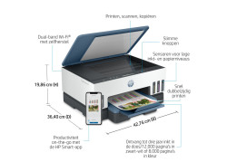 HP Smart Tank 7006 All-in-One, Printen, scannen, kopiëren, draadloos, Scans naar pdf