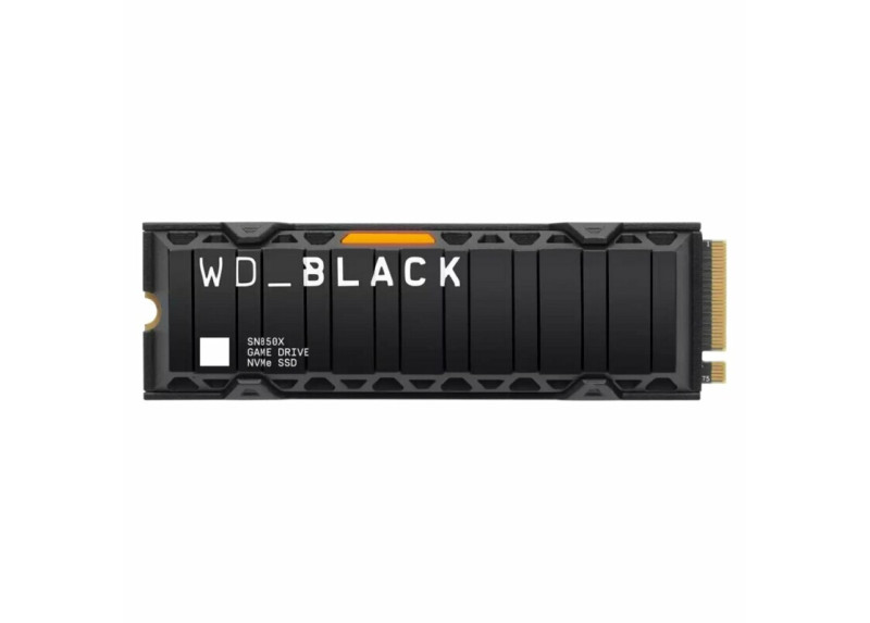 Western Digital Black SN850X 2TB NVMe SSD 7300MB/s Heatsink