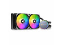 Sharkoon S70 rgb Computer behuizing, Processor Alles-in-één vloeistofkoeler 12 cm Zwart 1 stuk(s)