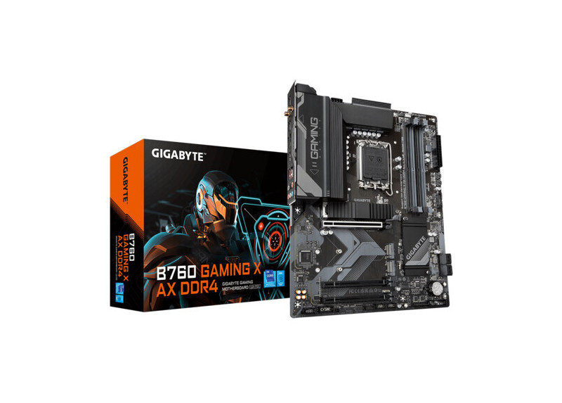 Gigabyte B760 GAMING X AX DDR4 | Socket LGA 1700 | Intel B760 | 4xDDR4 | ATX | Moederbord