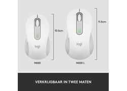 Logitech Signature M650 Draadloze Muis - Wit