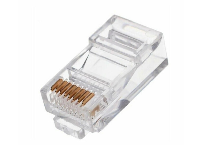 Gembird PLUG3UP6 / 10 kabel-connector RJ45, 8P8C Transparant Gembird PLUG3UP6 / 10 kabel-connector RJ45, 8P8C Transparant