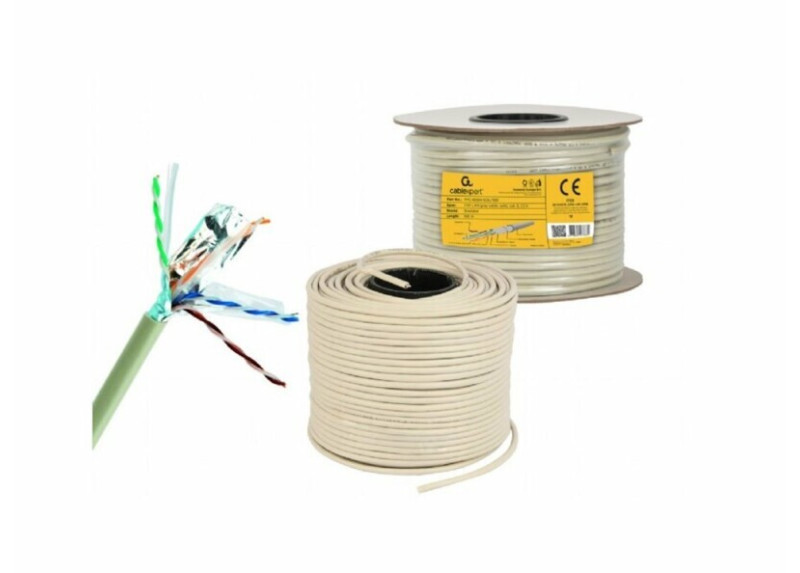 Gembird CAT6 FTP 100m netwerkkabel Grijs F/UTP (FTP) Gembird CAT6 FTP 100m netwerkkabel Grijs F/UTP (FTP)