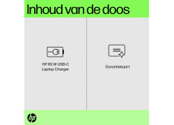 HP USB-C 65W-laptoplader