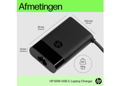 HP USB-C 65W-laptoplader