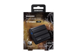 Samsung T7 Shield 4TB Portable SSD - 1.050MB/s Zwart