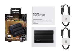 Samsung T7 Shield 4TB Portable SSD - 1.050MB/s Zwart
