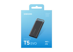Samsung T5 EVO 2TB Portable SSD - 460 MB/s Zwart