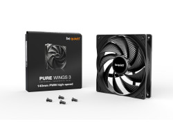 be quiet! Pure Wings 3 140mm PWM high-speed Computer behuizing Ventilator 14 cm Zwart 1 stuk(s)