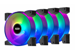 FAN Azza Hurricane II 120mm ARGB SET4 PWM