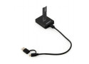 Gembird DD-U3M2 basisstation voor opslagstations USB 3.2 Gen 1 (3.1 Gen 1) Type-C Zwart