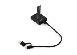 Gembird DD-U3M2 basisstation voor opslagstations USB 3.2 Gen 1 (3.1 Gen 1) Type-C Zwart